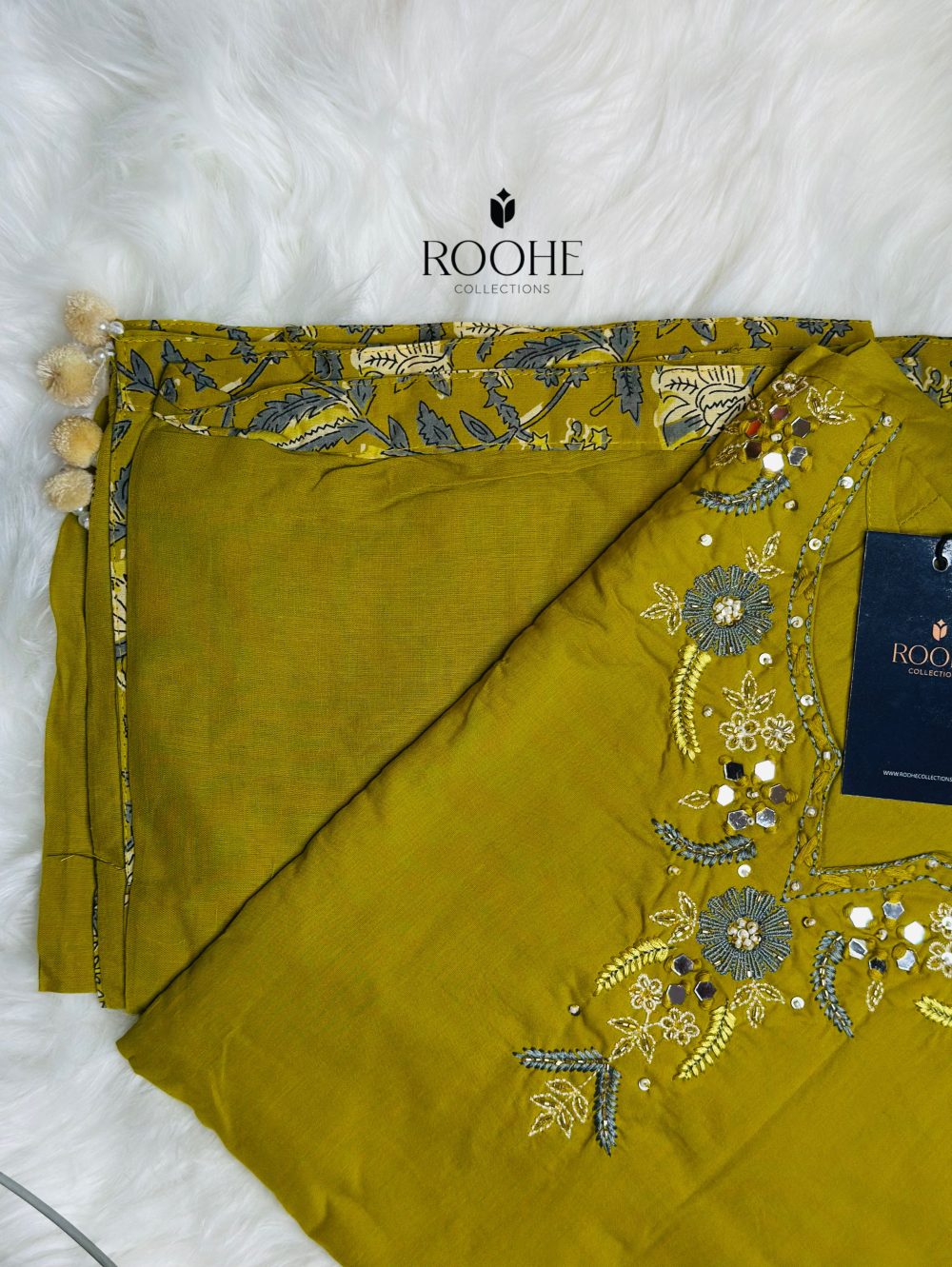 RC1001, cotton 3 pc suit - Image 4