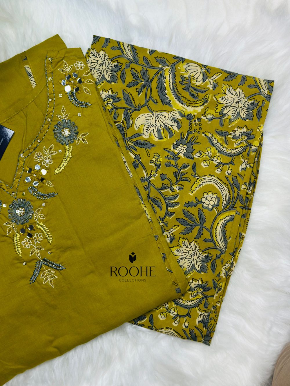 RC1001, cotton 3 pc suit - Image 3